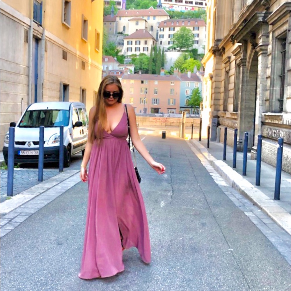 Windsor Purple Maxi Dress